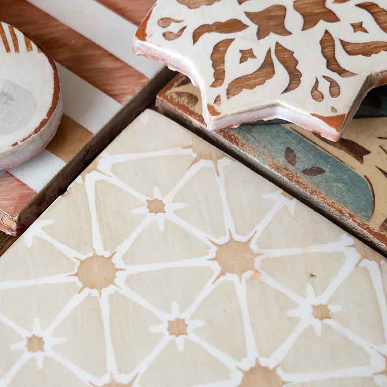 Exquisite handmade tiles